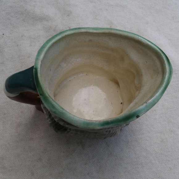 Vintage Toby Creamer Colonial Man Florart Japan - Picture 7 of 8
